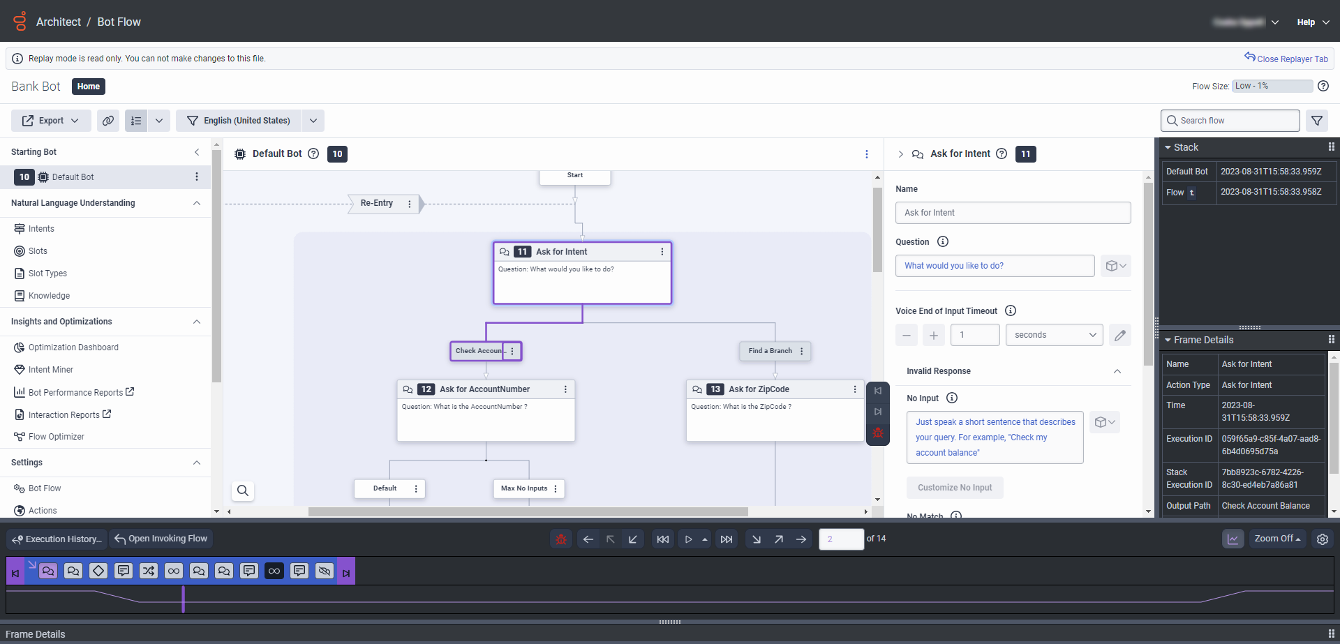 Utiliser le mode relecture pour dépanner un flux Architect - Genesys ...